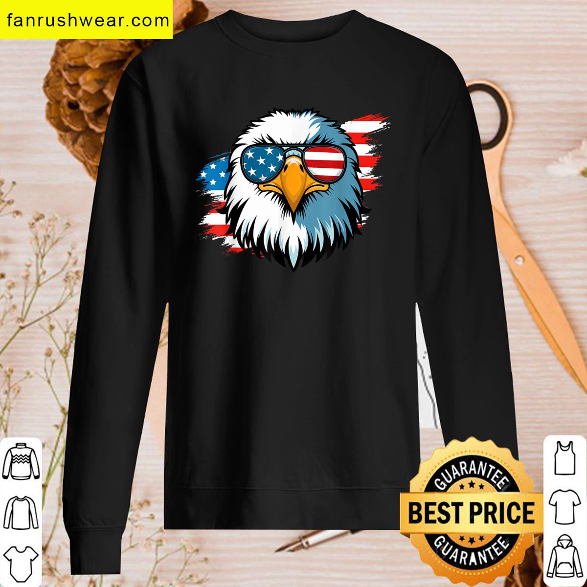 American Flag Independence Tee T-shirt