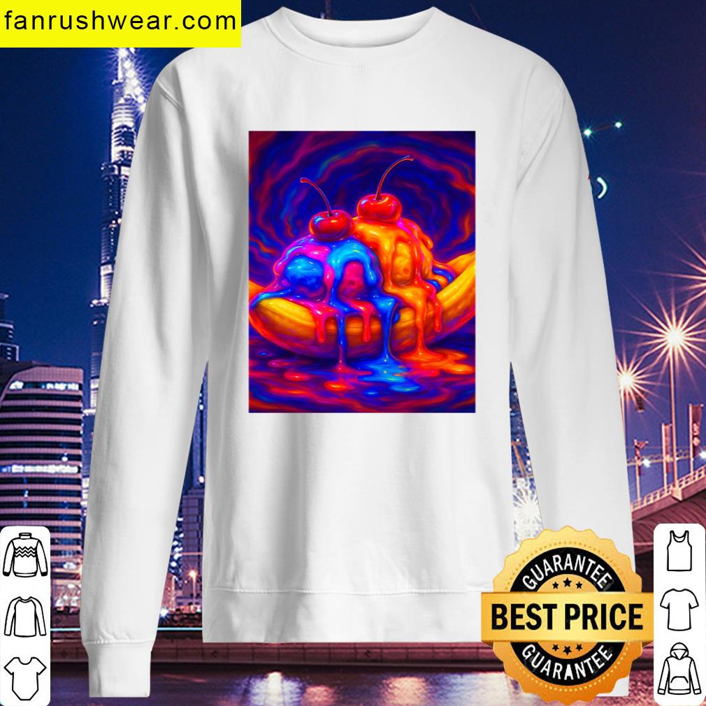 Banana Split Meltdown Graphic Tee T-shirt