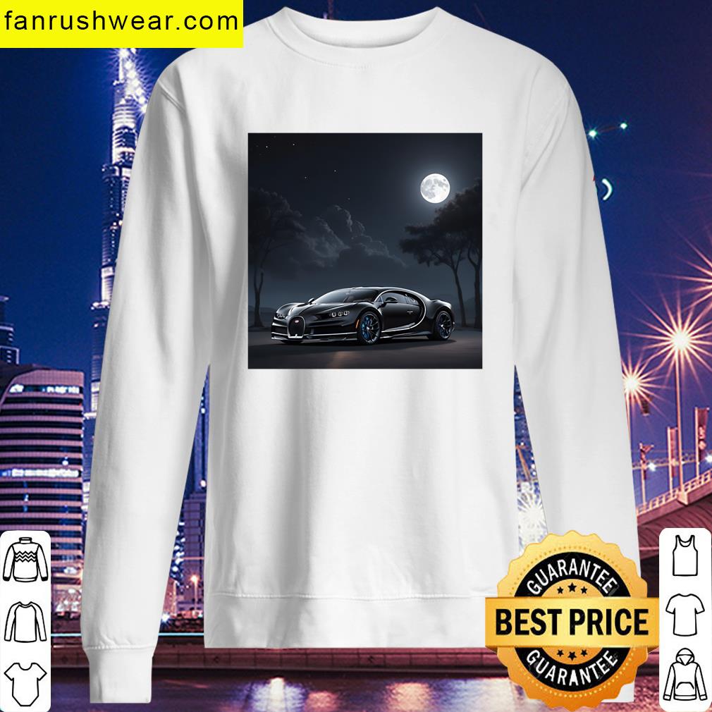 Black Bugatti Chiron Oversized Tee T-shirt