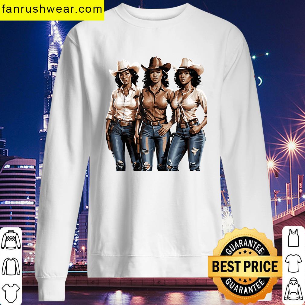 Black Cowgirl Juneteenth Girls Tee T-shirt