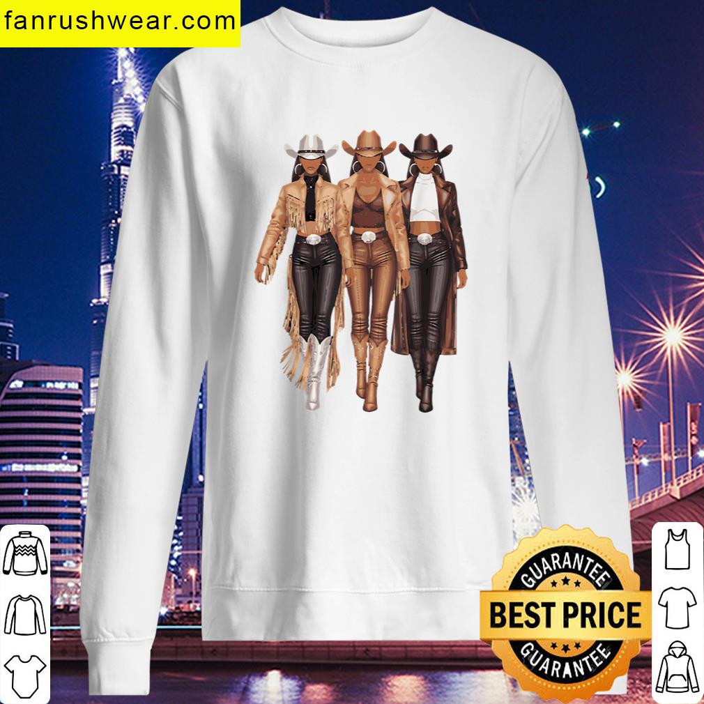 Black Cowgirl Rodeo Tee Country Vibe T-shirt