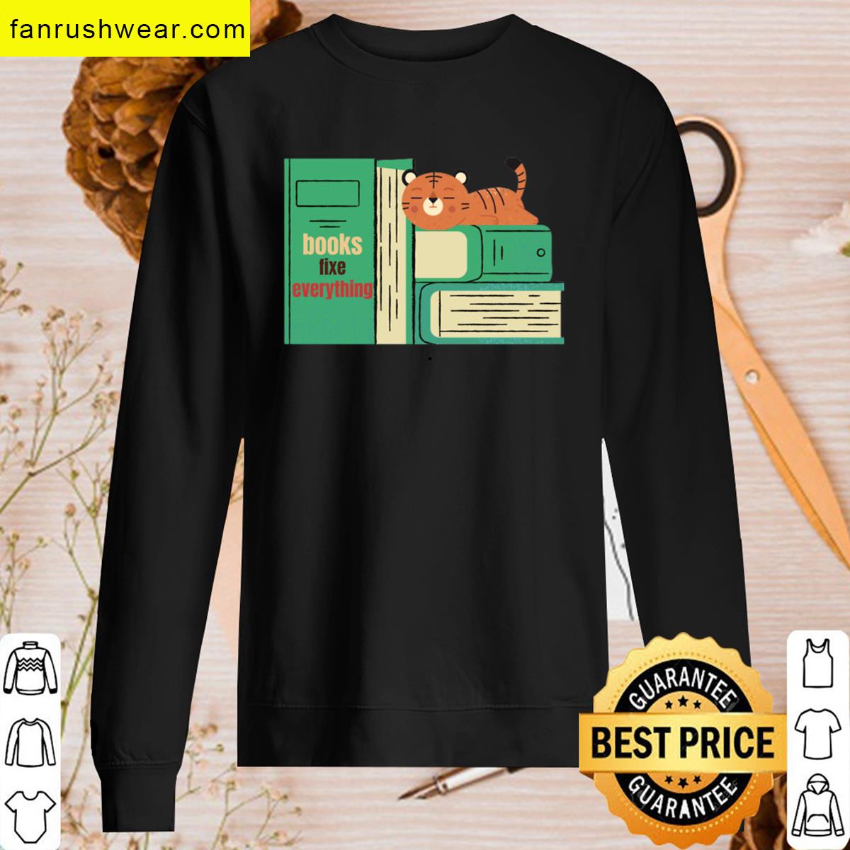 Books Fix Everything Tee T-shirt