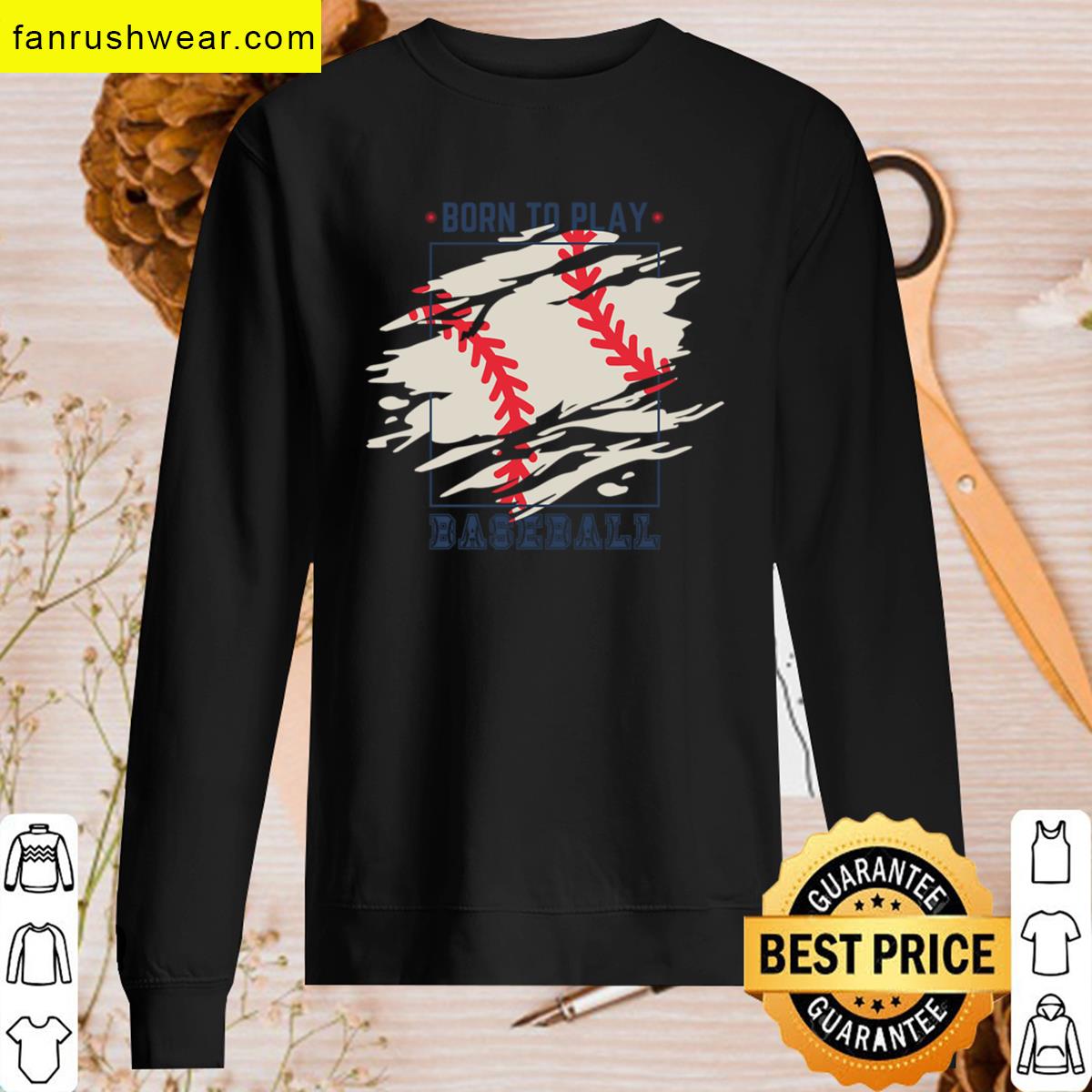 Born Baseball Lover Tee T-shirt