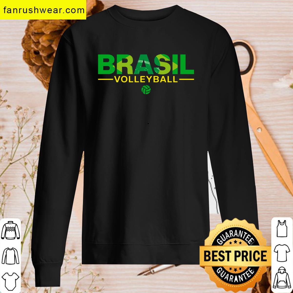Brasil Volleyball Tee For Athletes T-shirt