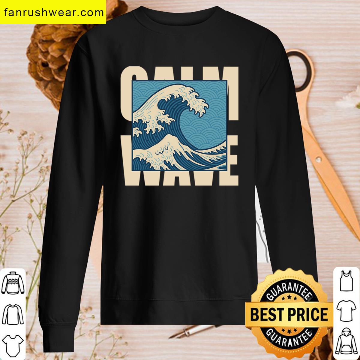 Calm Wave Minimalist Oversized Tee T-shirt