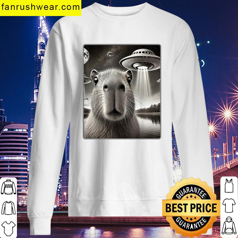 Capybara Ufo For Everyone T-shirt