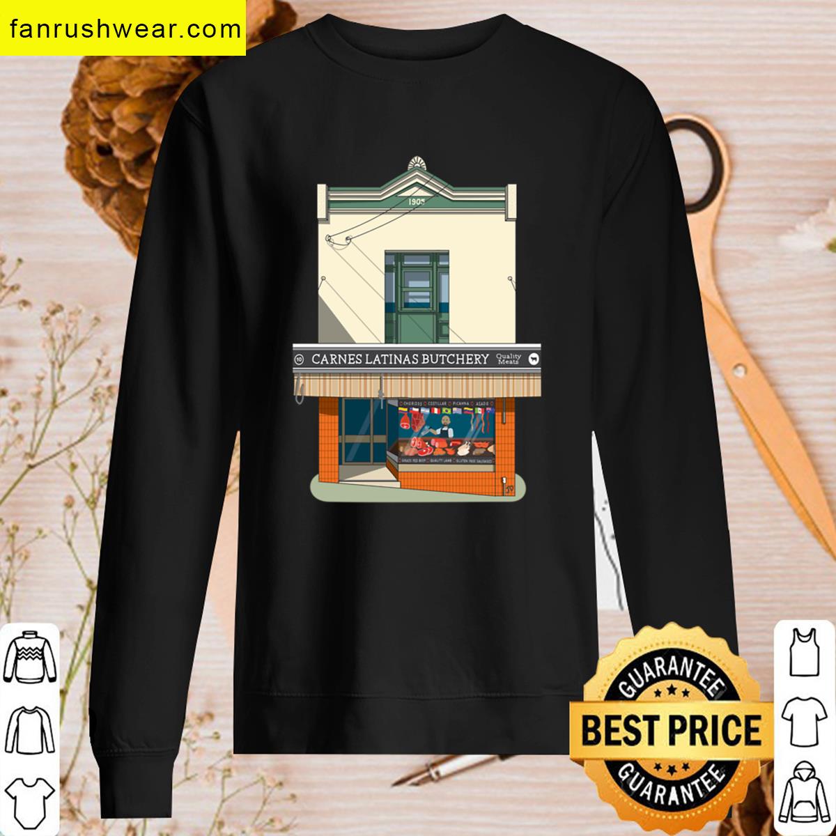 Carnes Latinas Butchery Funny Tee T-shirt