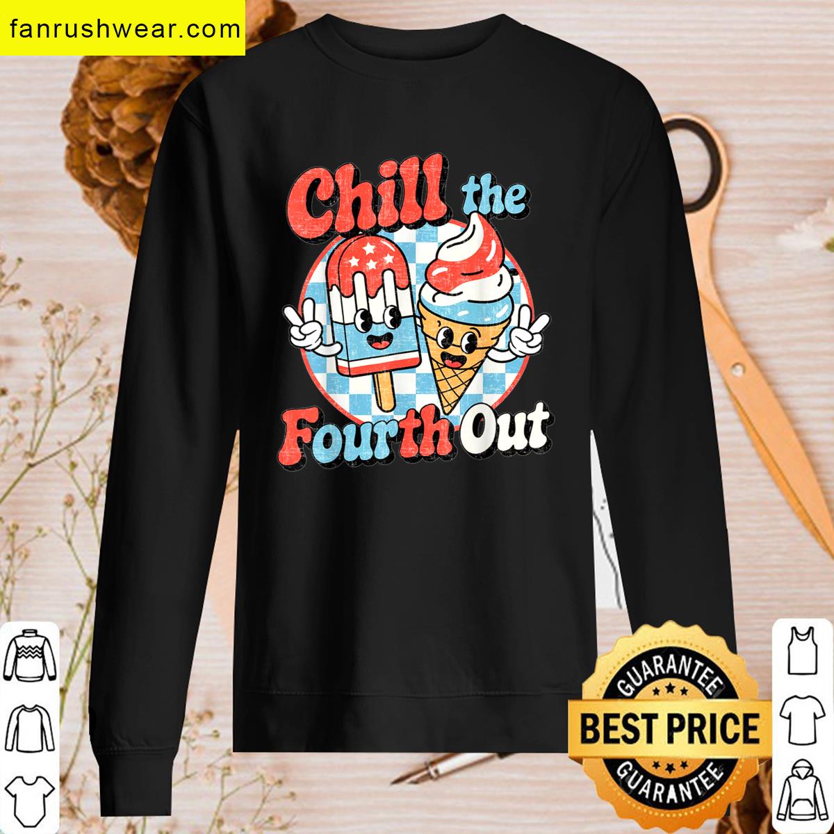 Chill Fourth Of July T-shirt