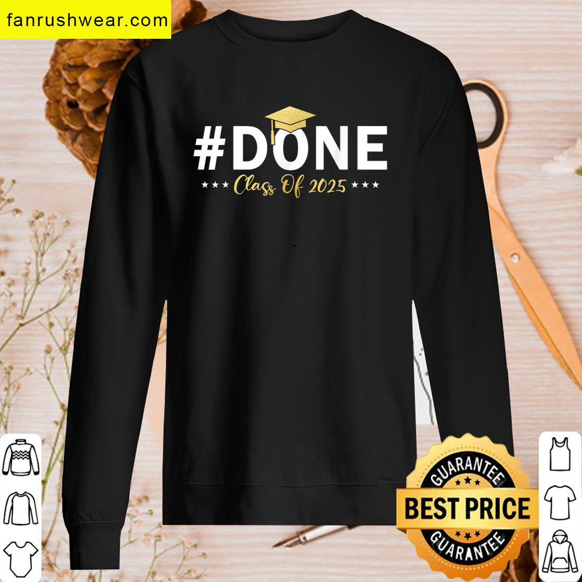 Class 2025 Graduation Humor Tee T-shirt