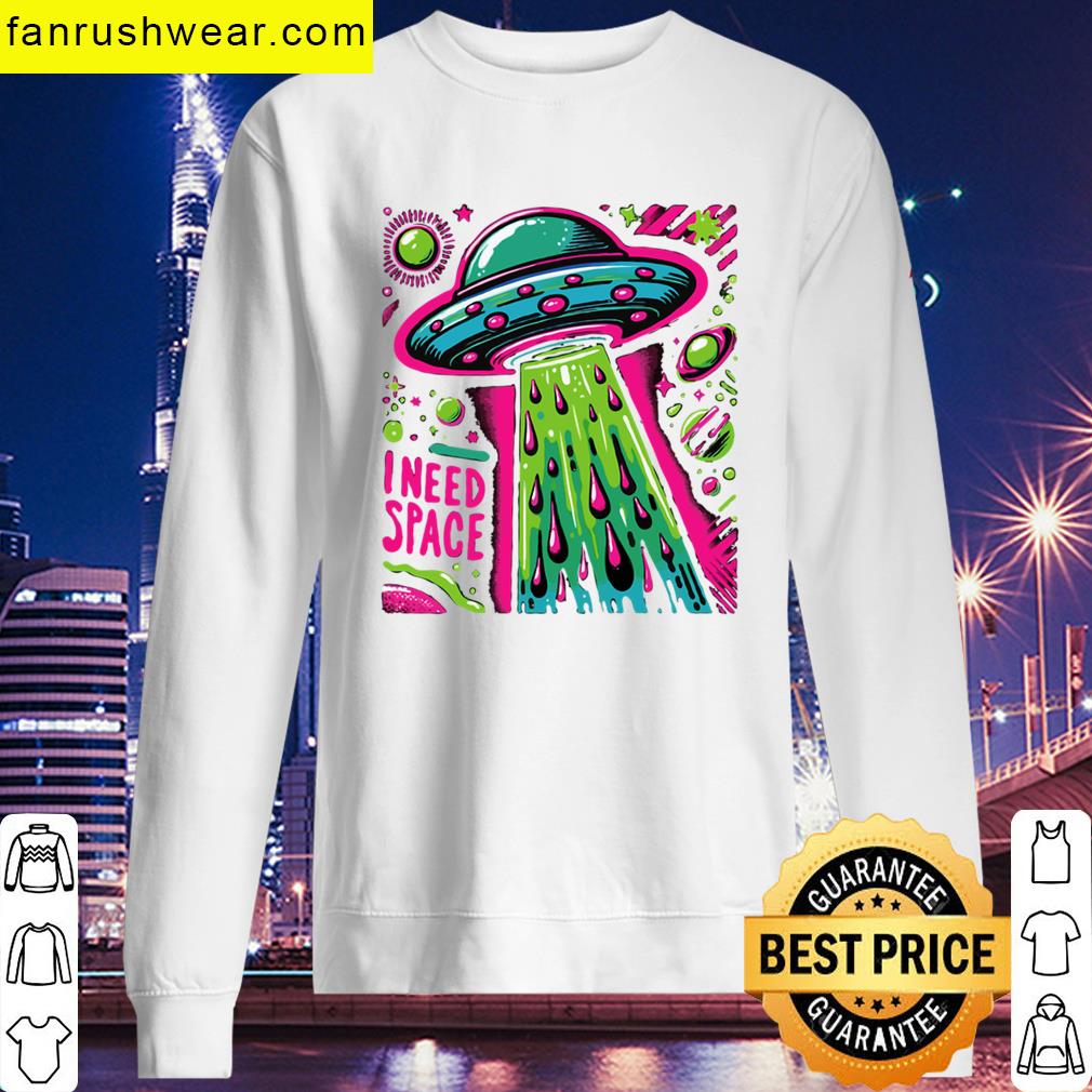 Colorful Ufo Need Space T-shirt