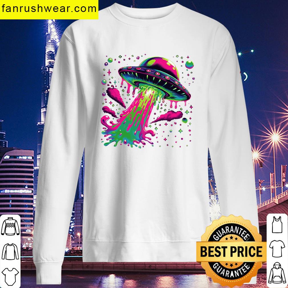 Colorful Ufo Statement Tee T-shirt