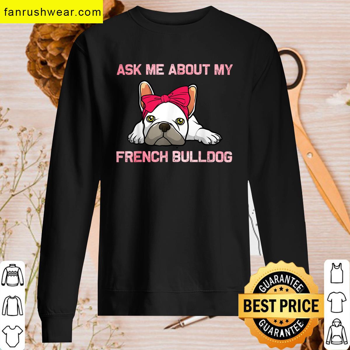 Cool Frenchie Dog Lovers Tee T-shirt