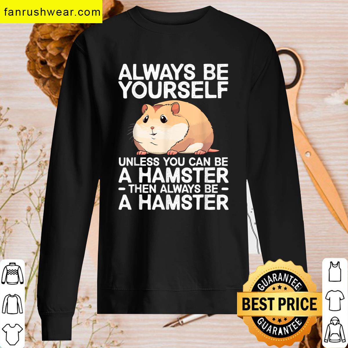 Cute Hamster Design For All Ages T-shirt