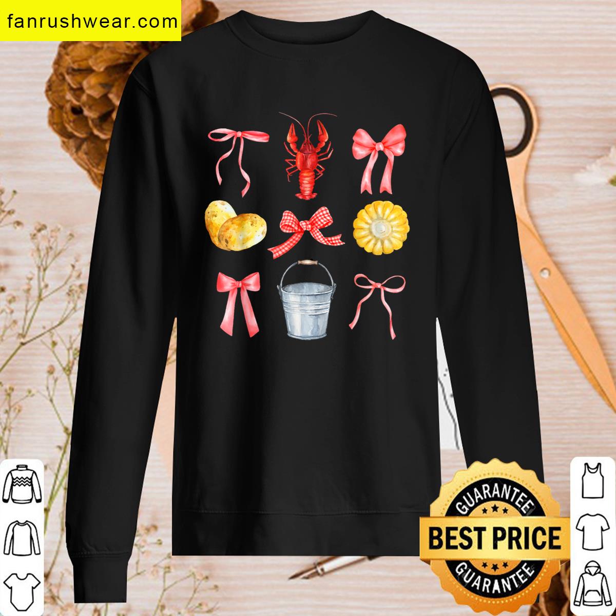 Cute Pink Bow Tee For Summer Aesthetics T-shirt