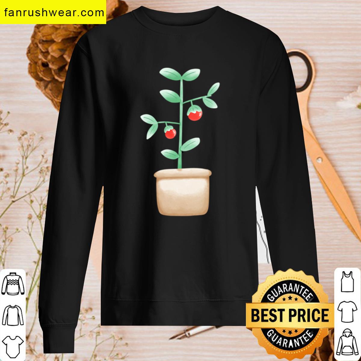 Cute Tomato Plant Pot For Garden Lovers T-shirt
