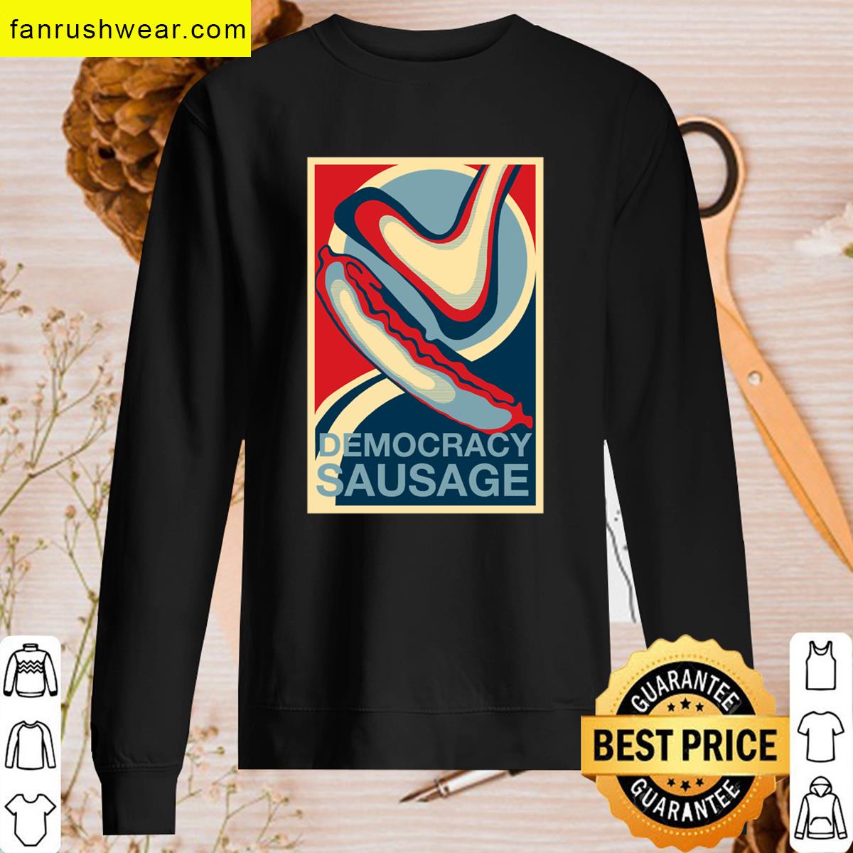 Democracy Food Graphic T-shirt