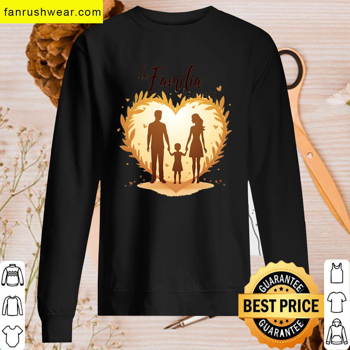 Family First Oversized Casual T-shirt