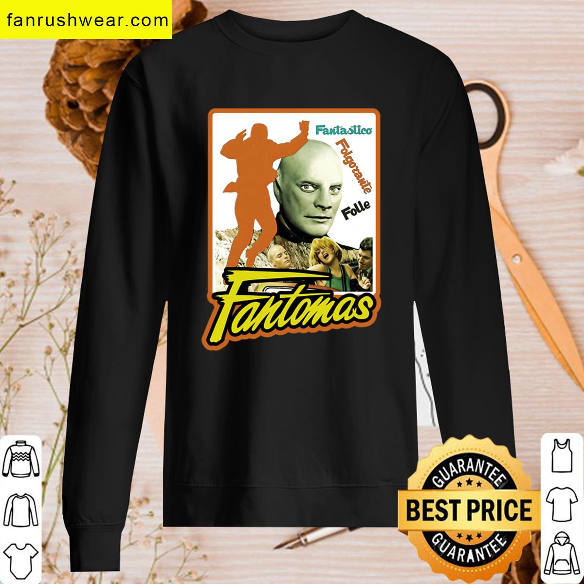 Fantomas Vintage Style Tee T-shirt