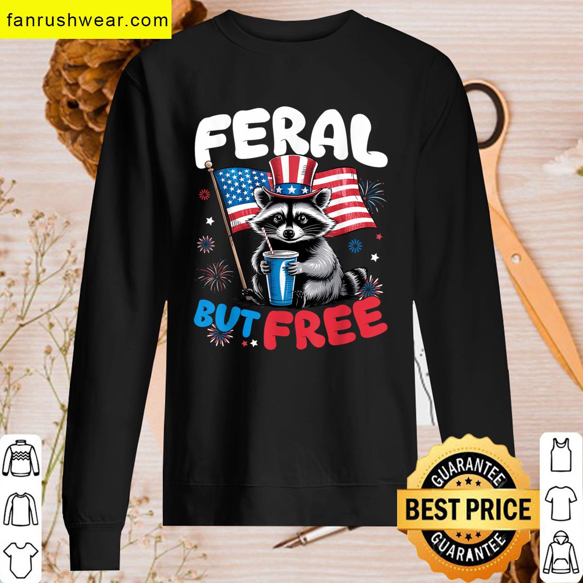 Feral But Free Trash Panda Tee Women T-shirt