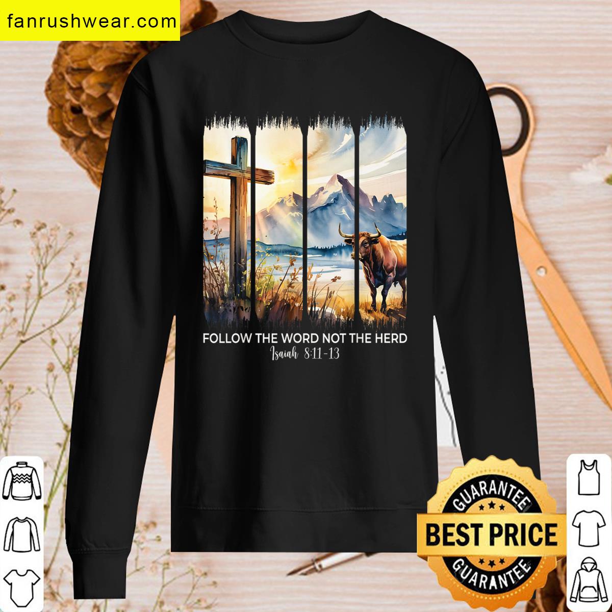 Follow Word Not Herd T-shirt