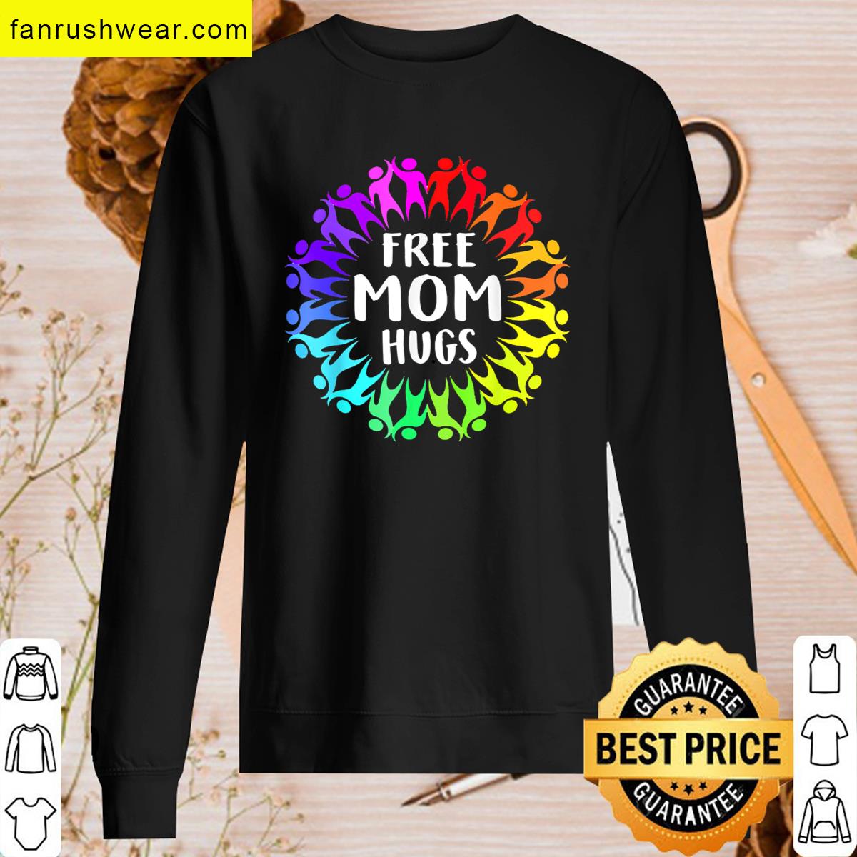 Free Mom Hugs Lgbt T-shirt