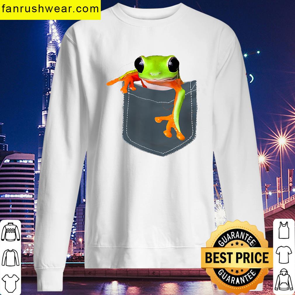Frog Cute Pocket Tee T-shirt
