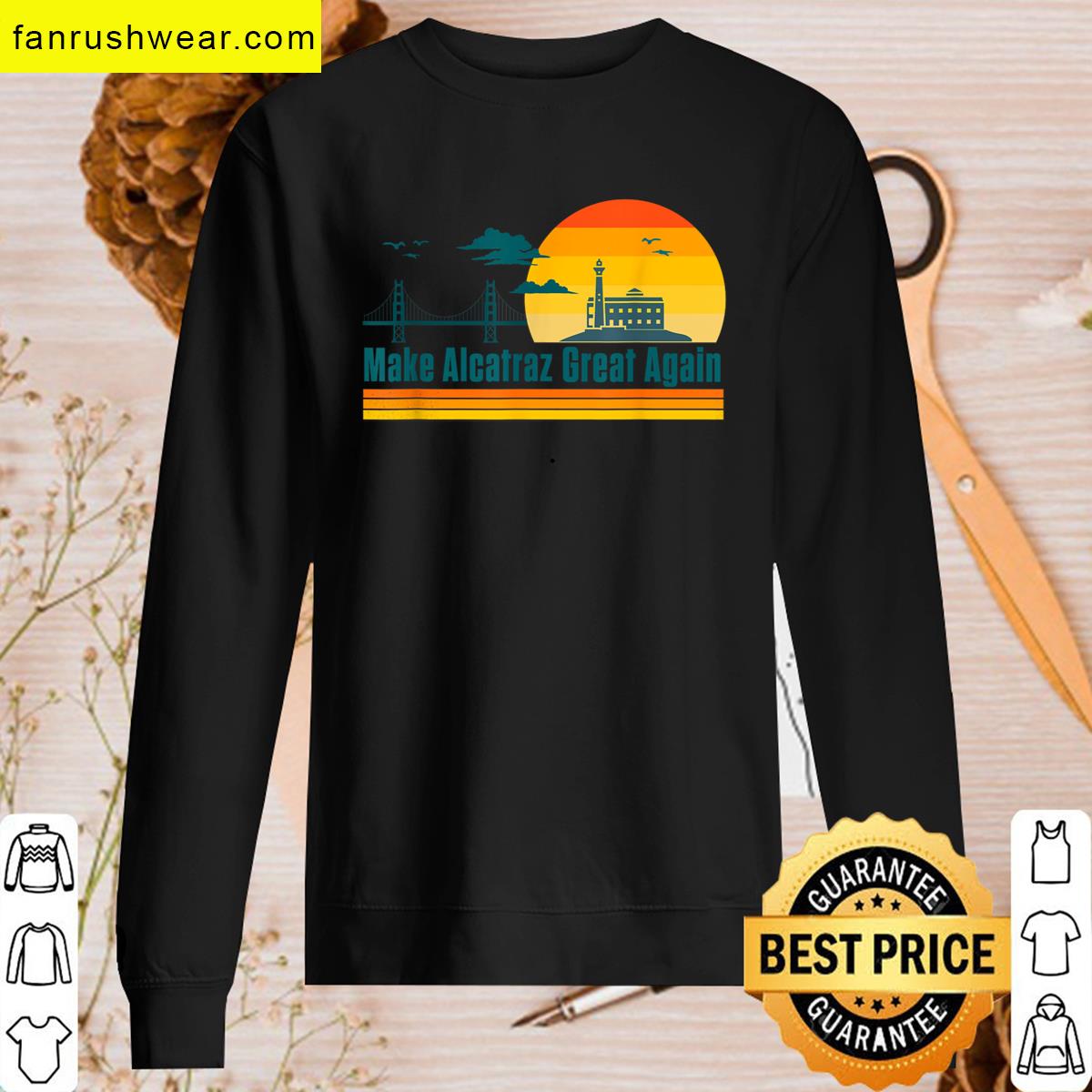 Funny Alcatraz Tee For Rock Lovers T-shirt