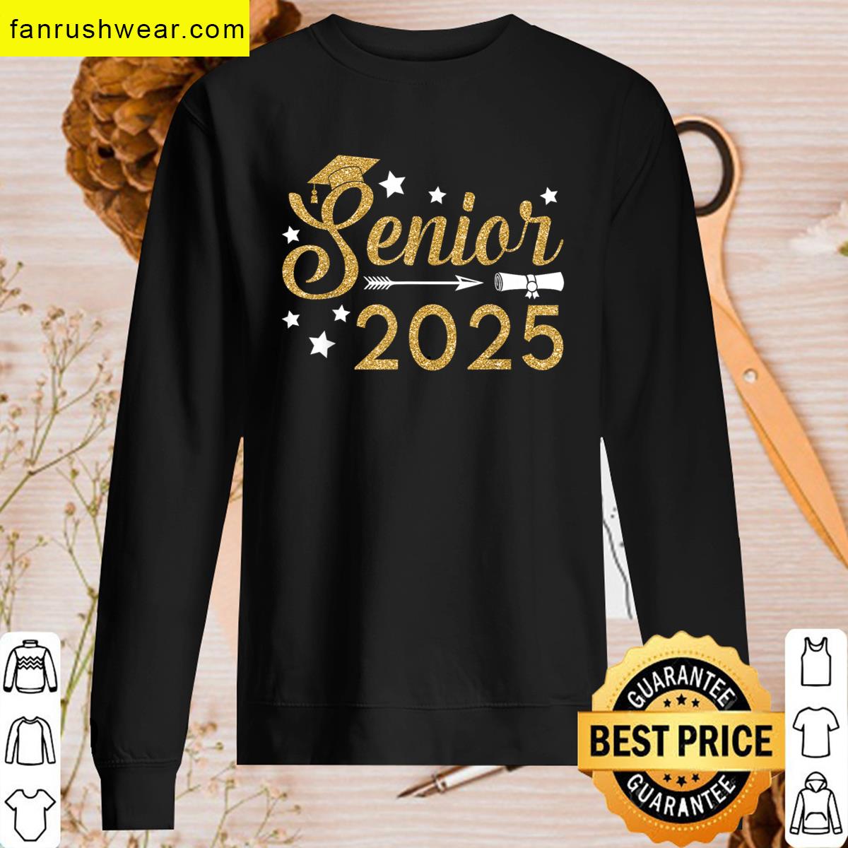 Funny Graduation Gift For Seniors 2025 T-shirt