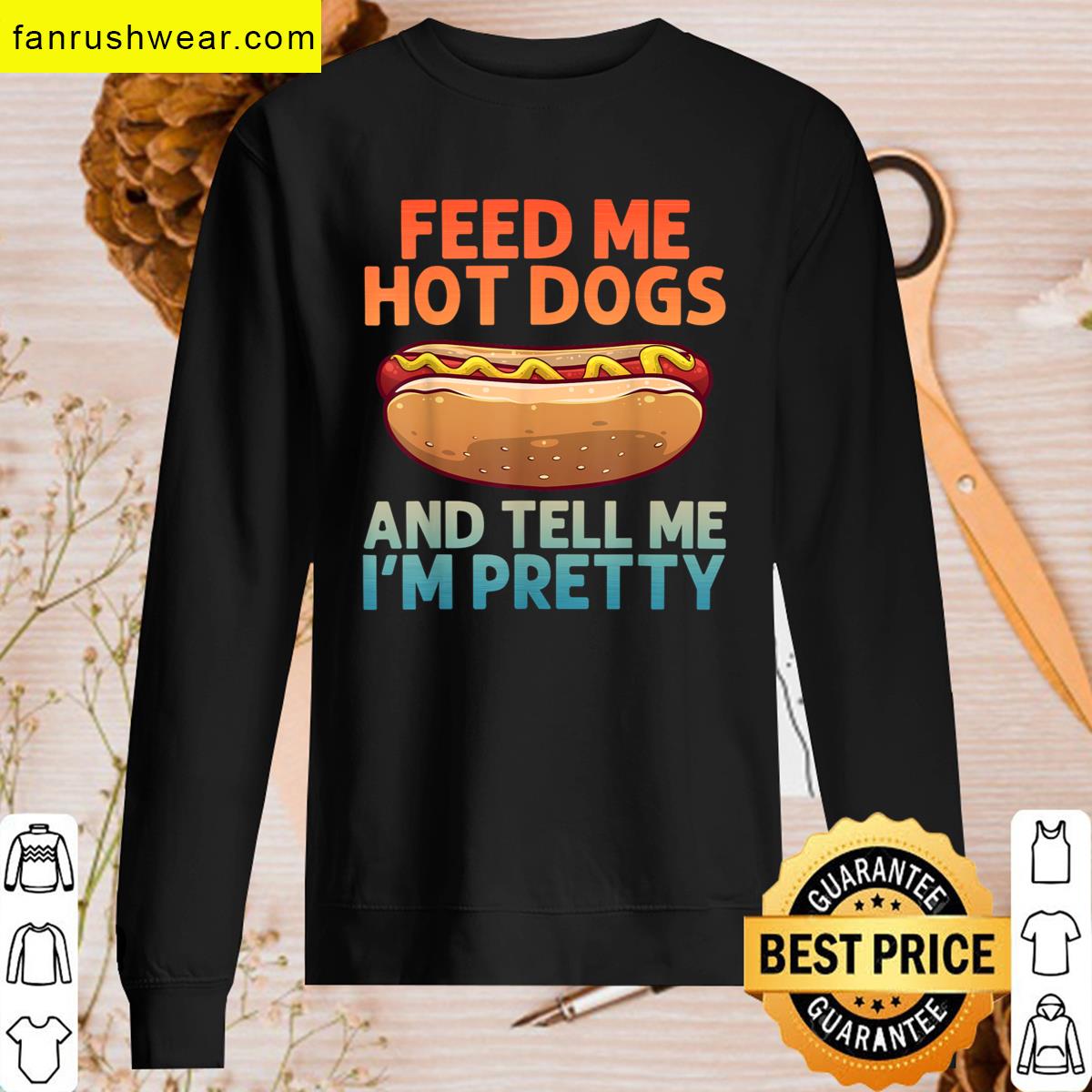 Funny Hot Dog For Men T-shirt