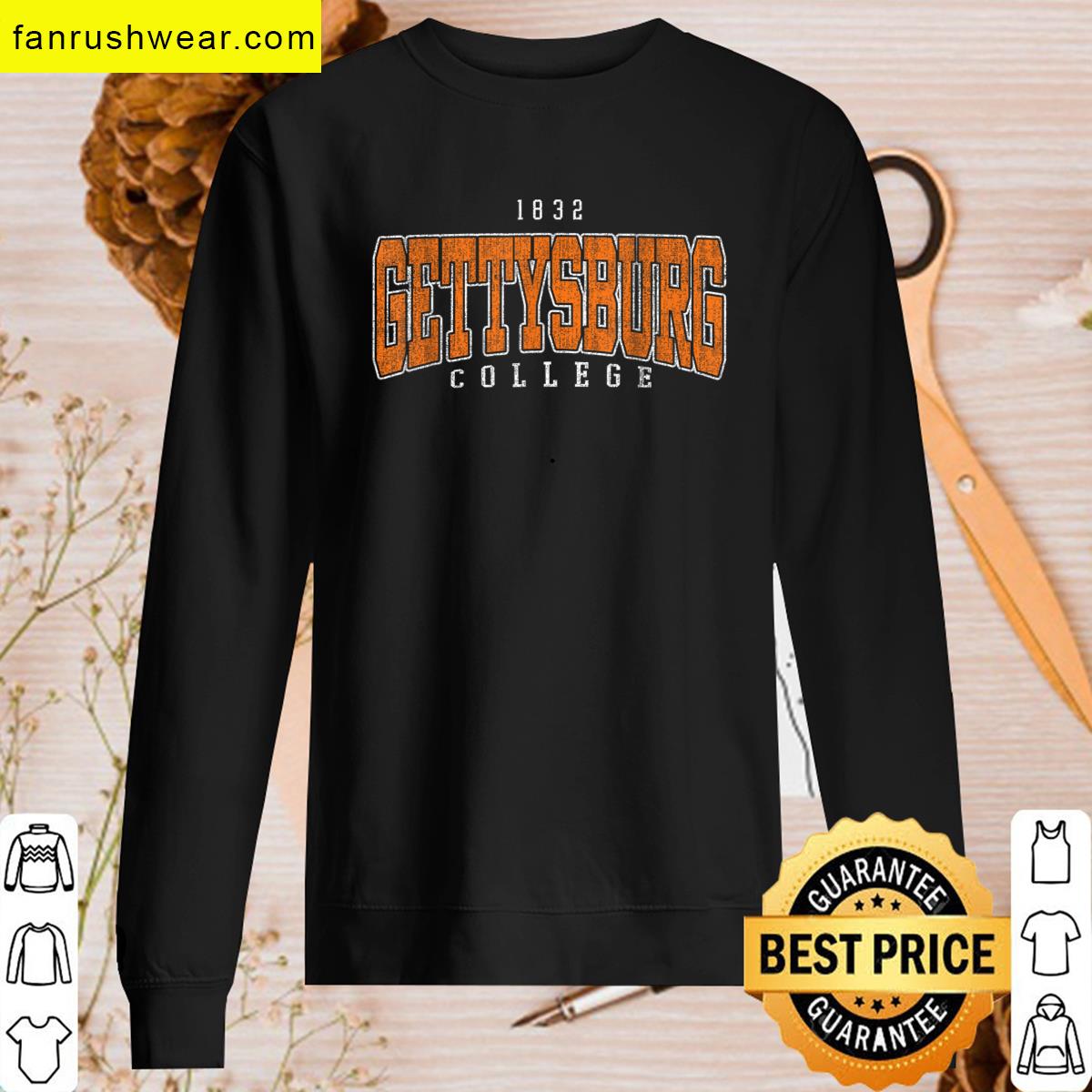 Gettysburg Vintage Sports Tee For All T-shirt