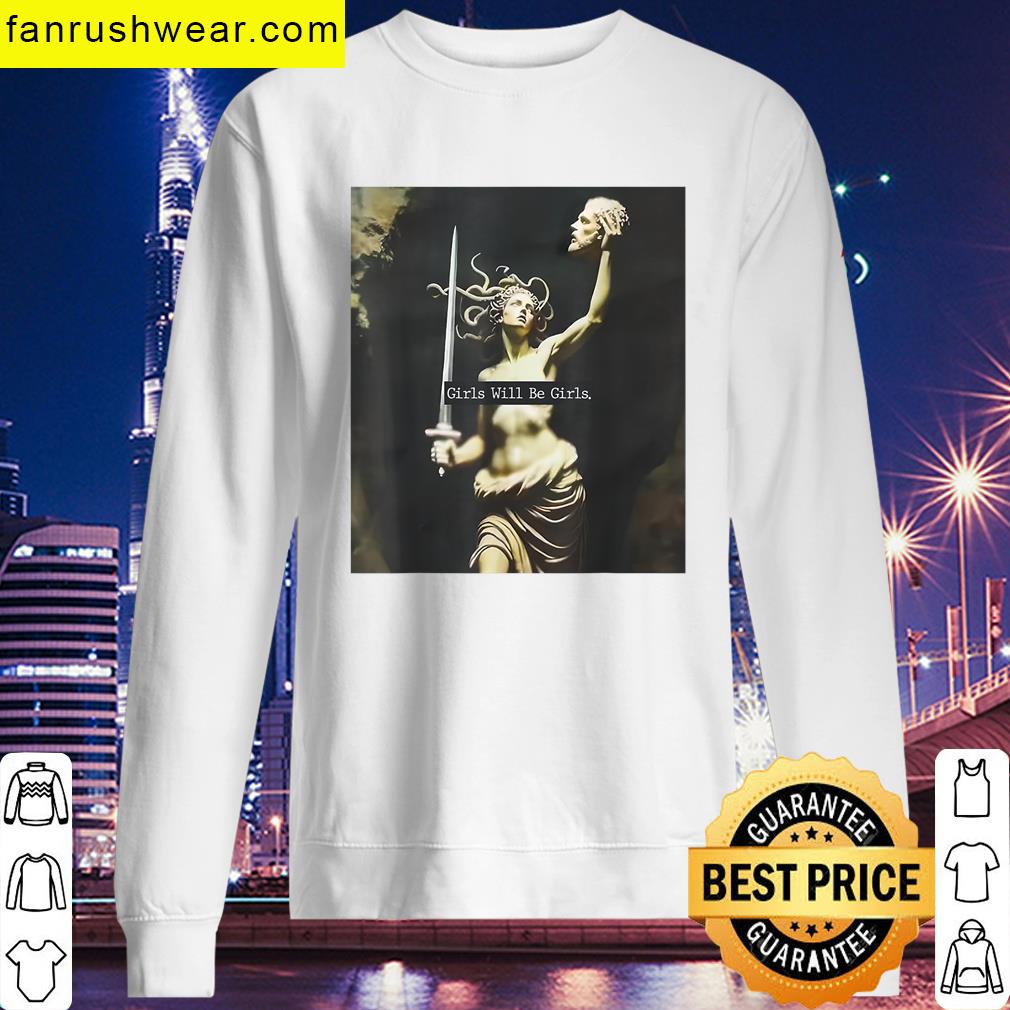 Girl Will Be Girls Medusa Graphic Tee T-shirt