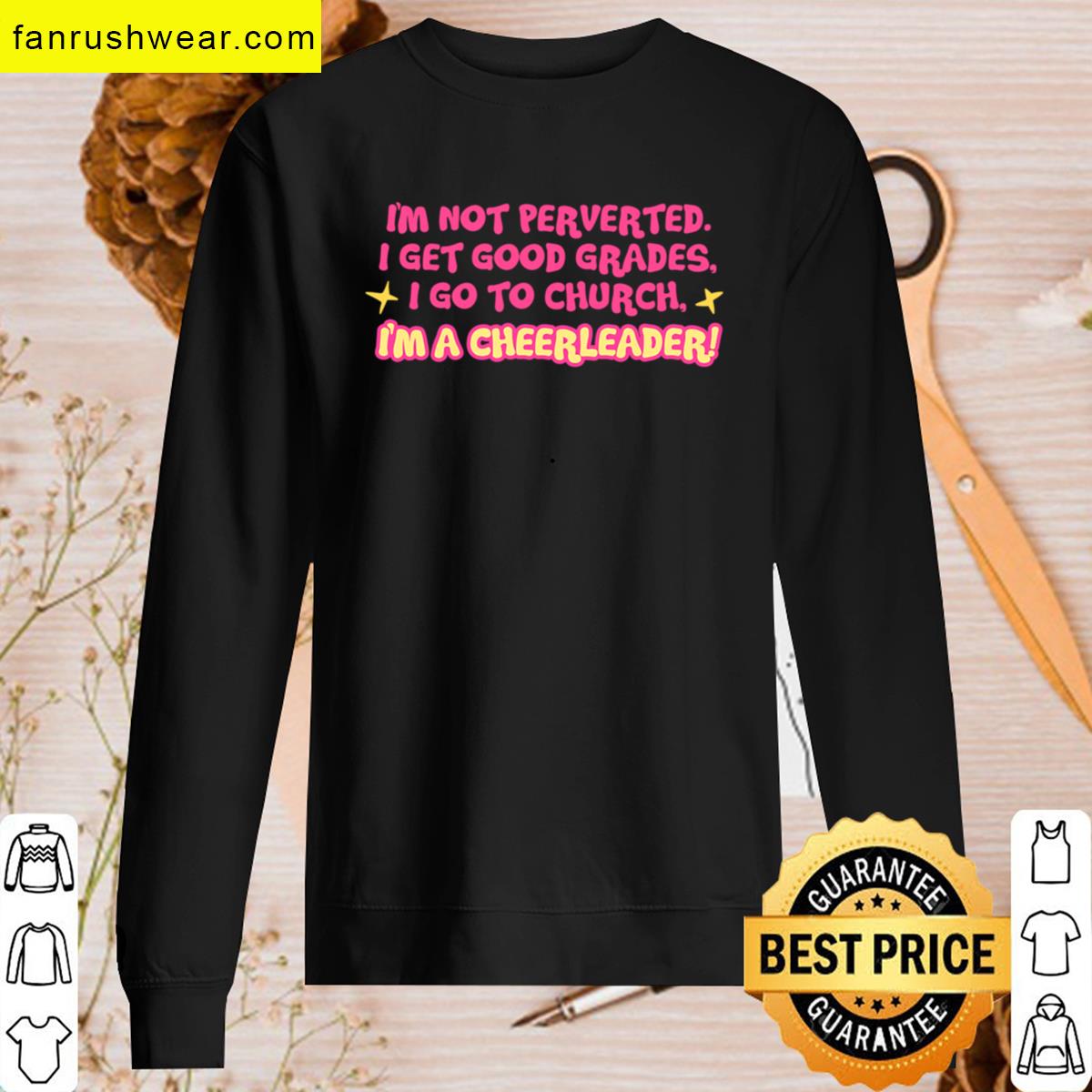 Good Grades Cheerleader T-shirt