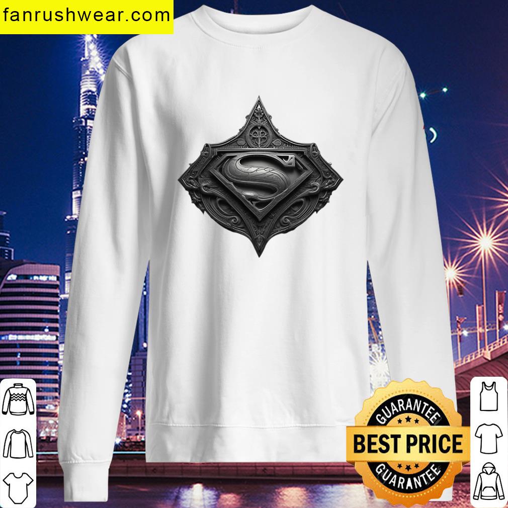 Gothic Superman Emblem Stylish T-shirt