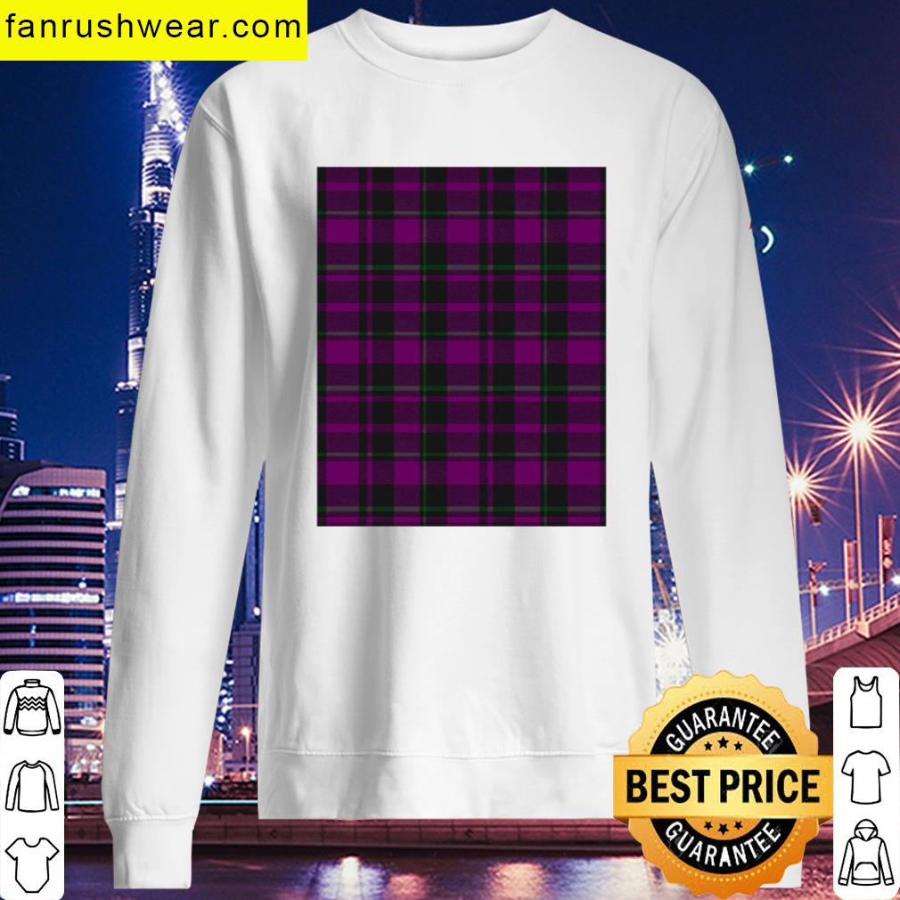 Halloween Punk Plaid Design Apparel T-shirt
