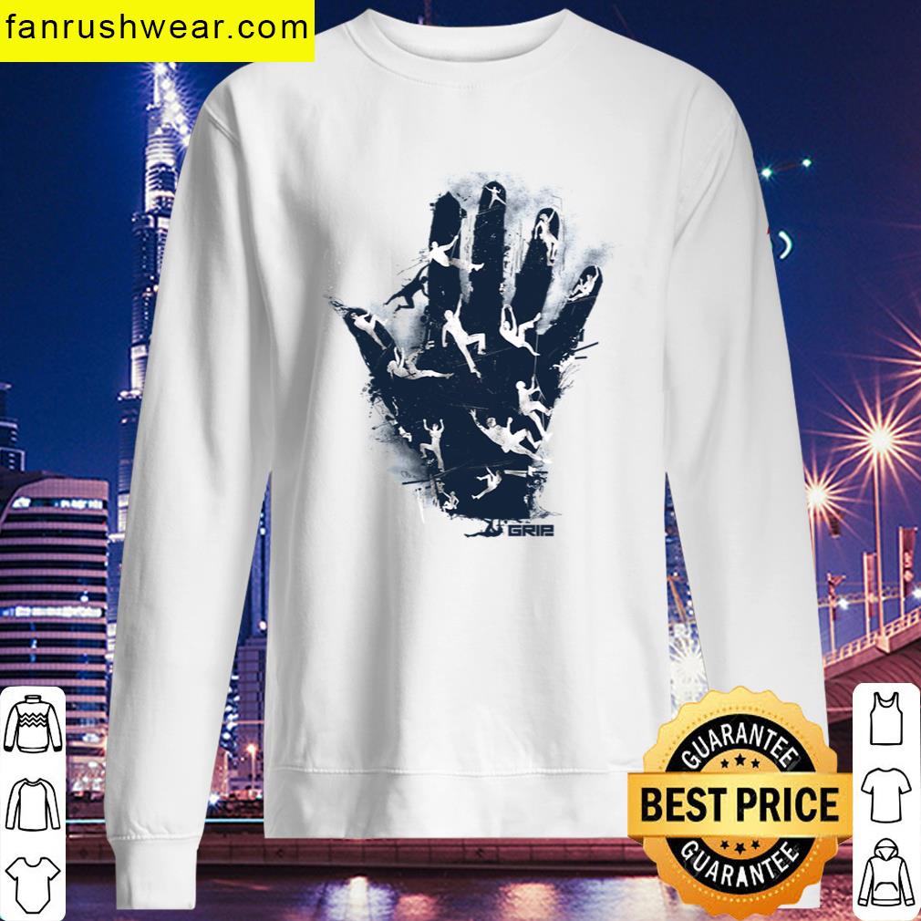 Hand Climb Graphic Tee Casual T-shirt