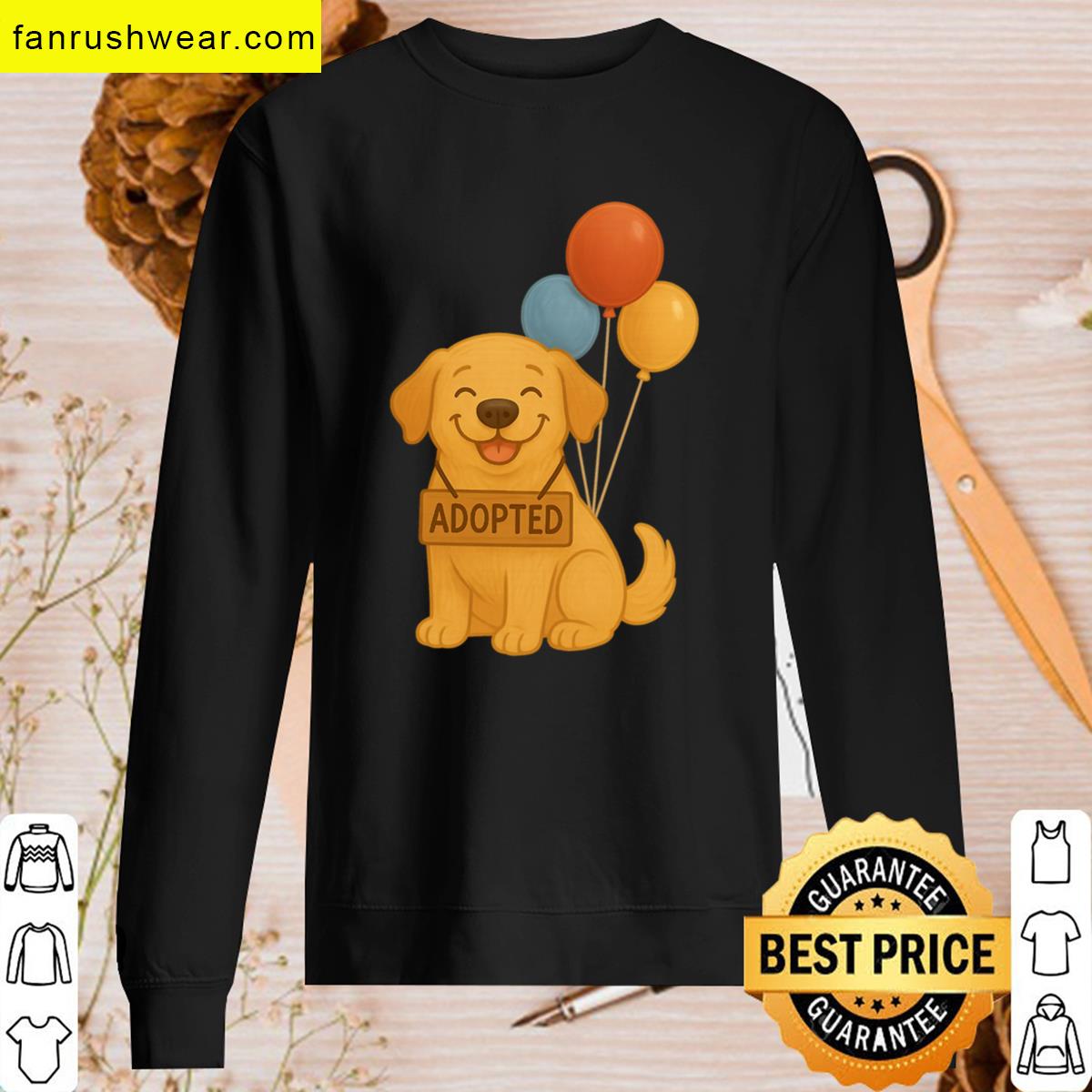 Happy Labrador Retriever Balloons Tee T-shirt