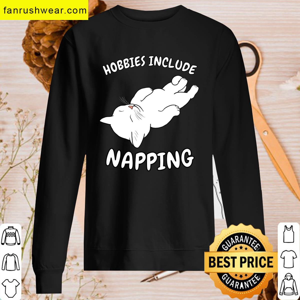 Hobbies Include Napping Cute Tee T-shirt