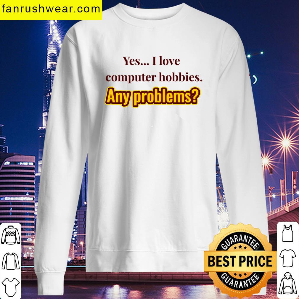 I Love Computer Hobbies Tee T-shirt