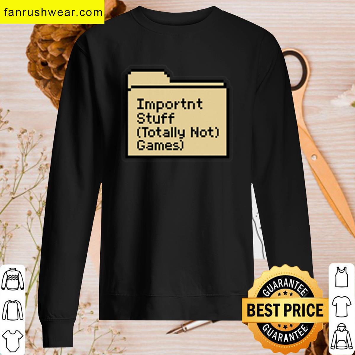 Important Folder Graphic Tee T-shirt