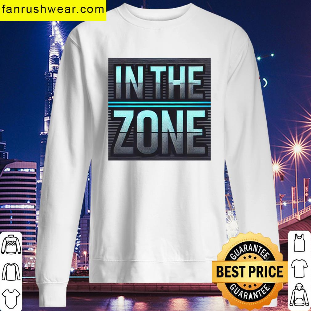 In The Zone Stylish Black Tee T-shirt
