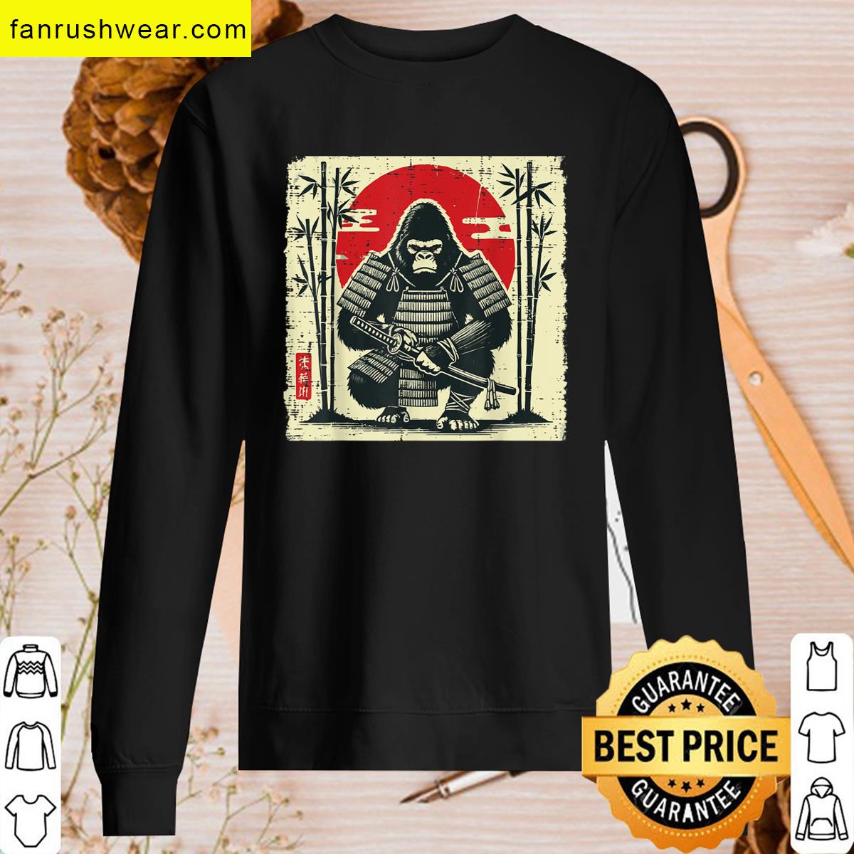 Japanese Vintage Warrior T-shirt