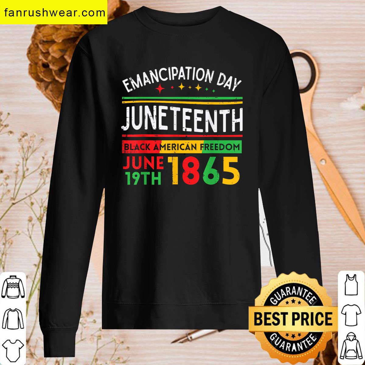 Juneteenth June 9th865 Black Tee T-shirt