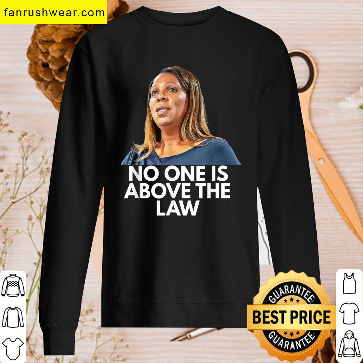 Letitia James Law Graphic Tee T-shirt