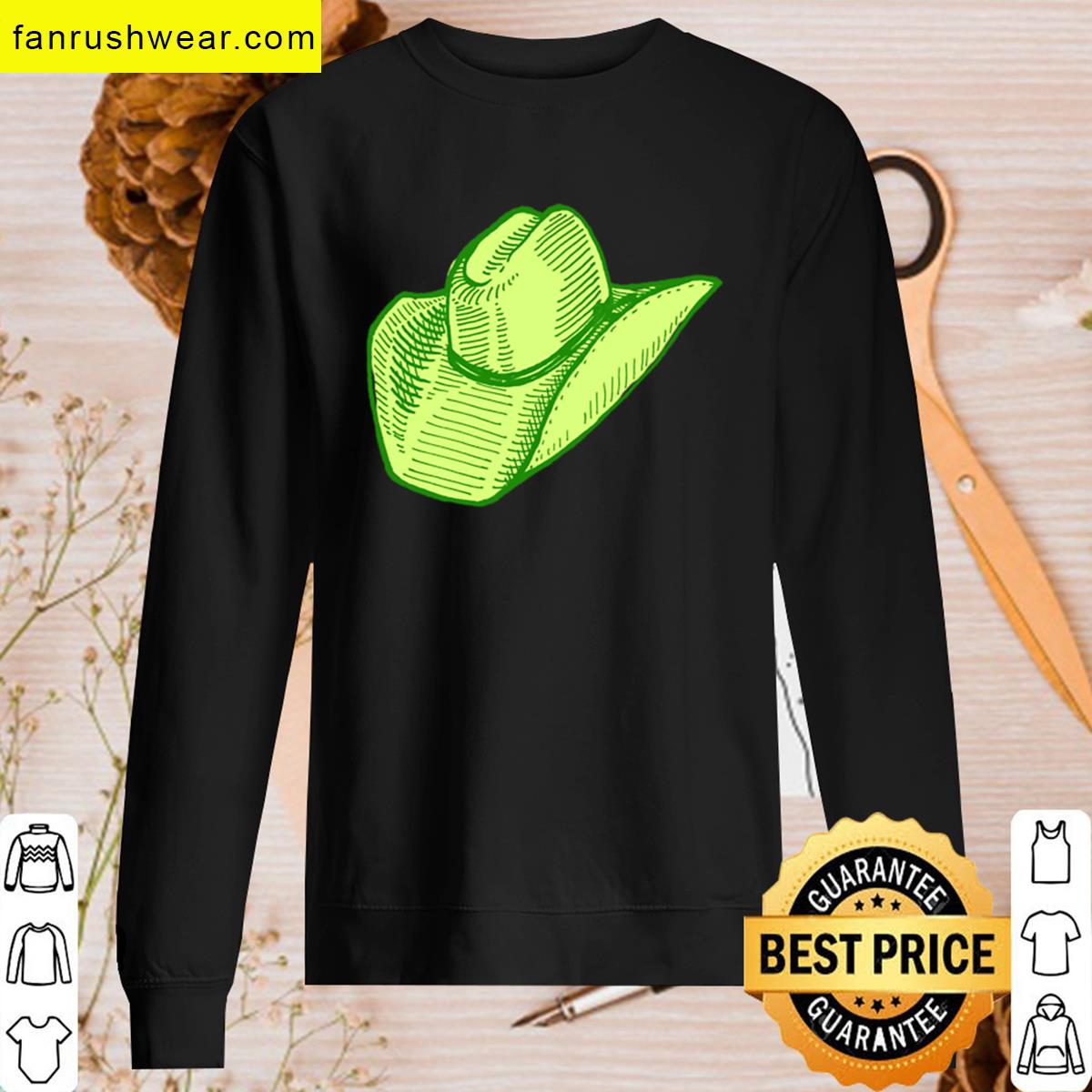 Lime Premium Cowgirl Tee T-shirt