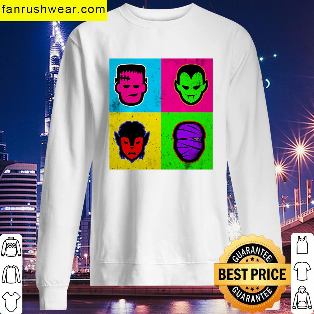 Pop Monsters Cool Design T-shirt