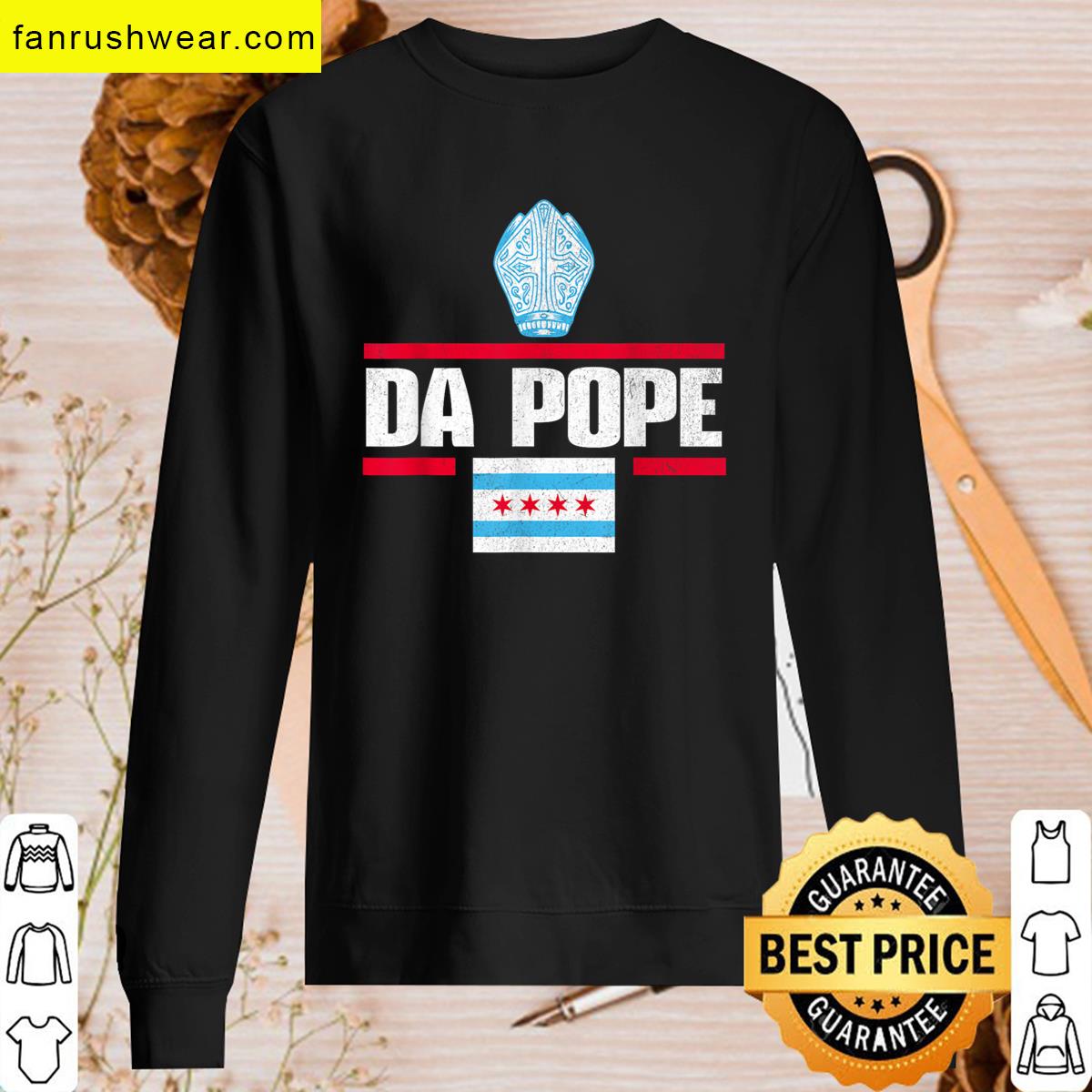 Pope Usa Flag Tee T-shirt