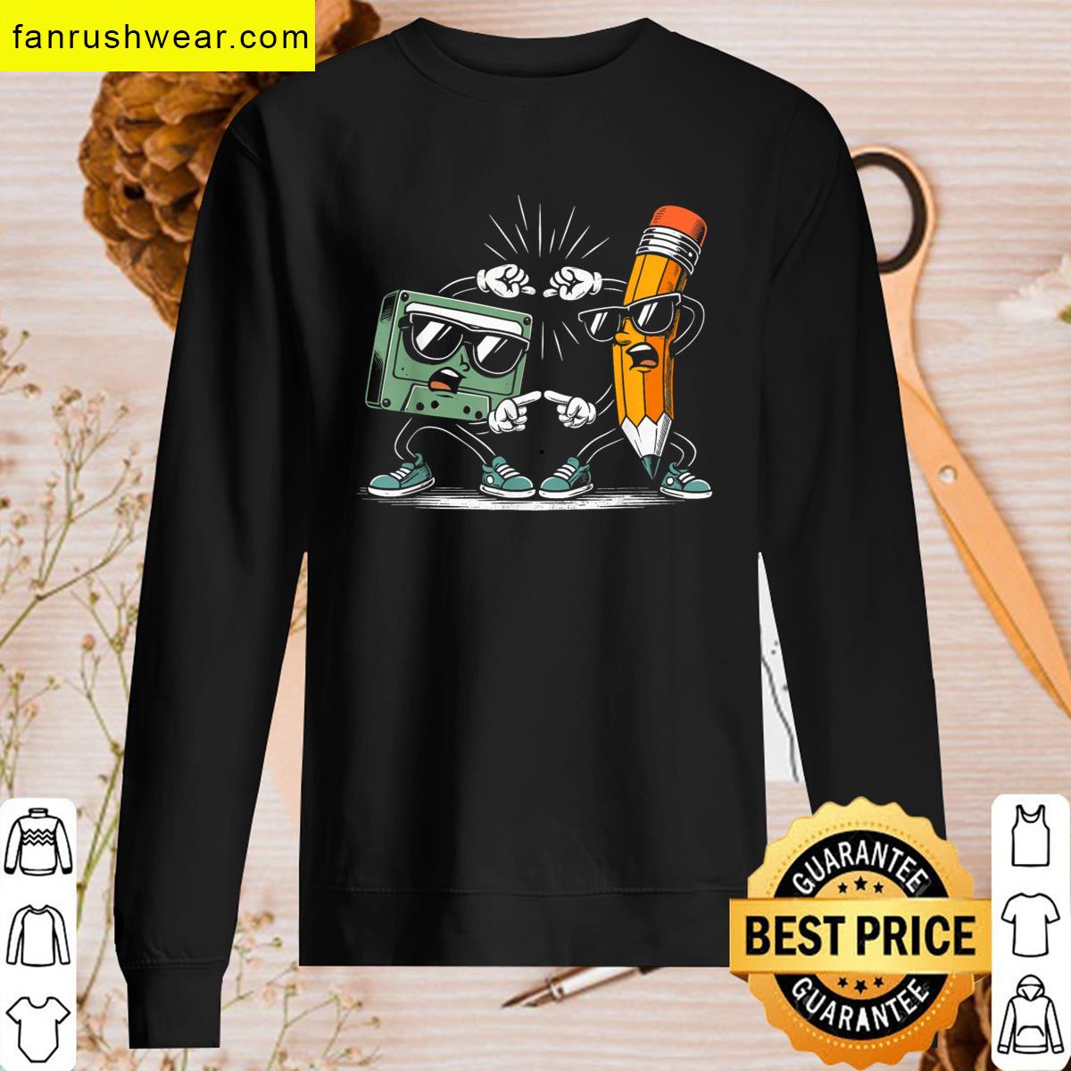 Retro Audio Cassette Tee For Men Women Kids T-shirt