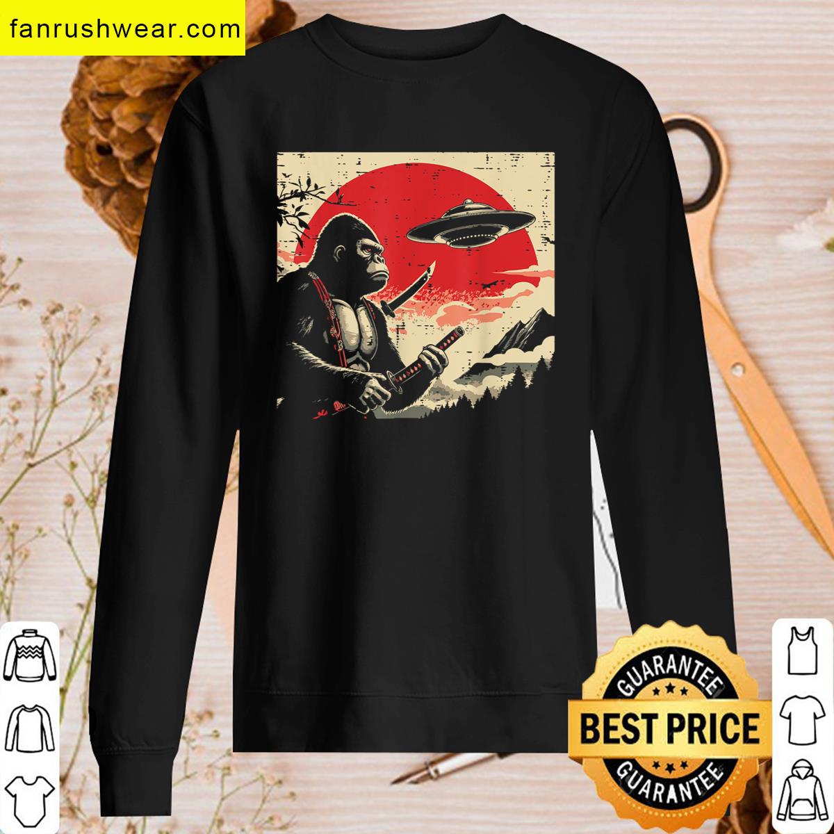 Samurai Ufo Vintage T-shirt