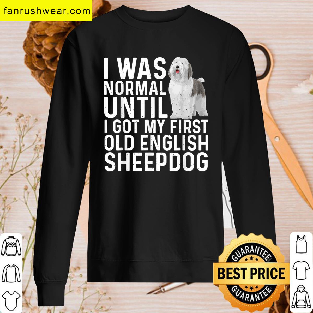 Sheepdog Design For Men Women T-shirt