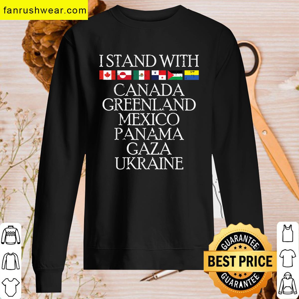 Stand With Greenland Tee Family Size T-shirt